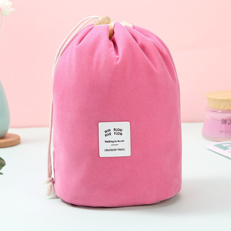 Borsa da viaggio resistente con coulisse in velluto