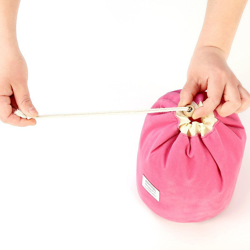 Borsa da viaggio resistente con coulisse in velluto