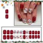 Set per unghie artistiche con motivi invernali