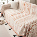 Coperta per divano con motivo geometrico