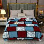 Coperta decorativa in pile
