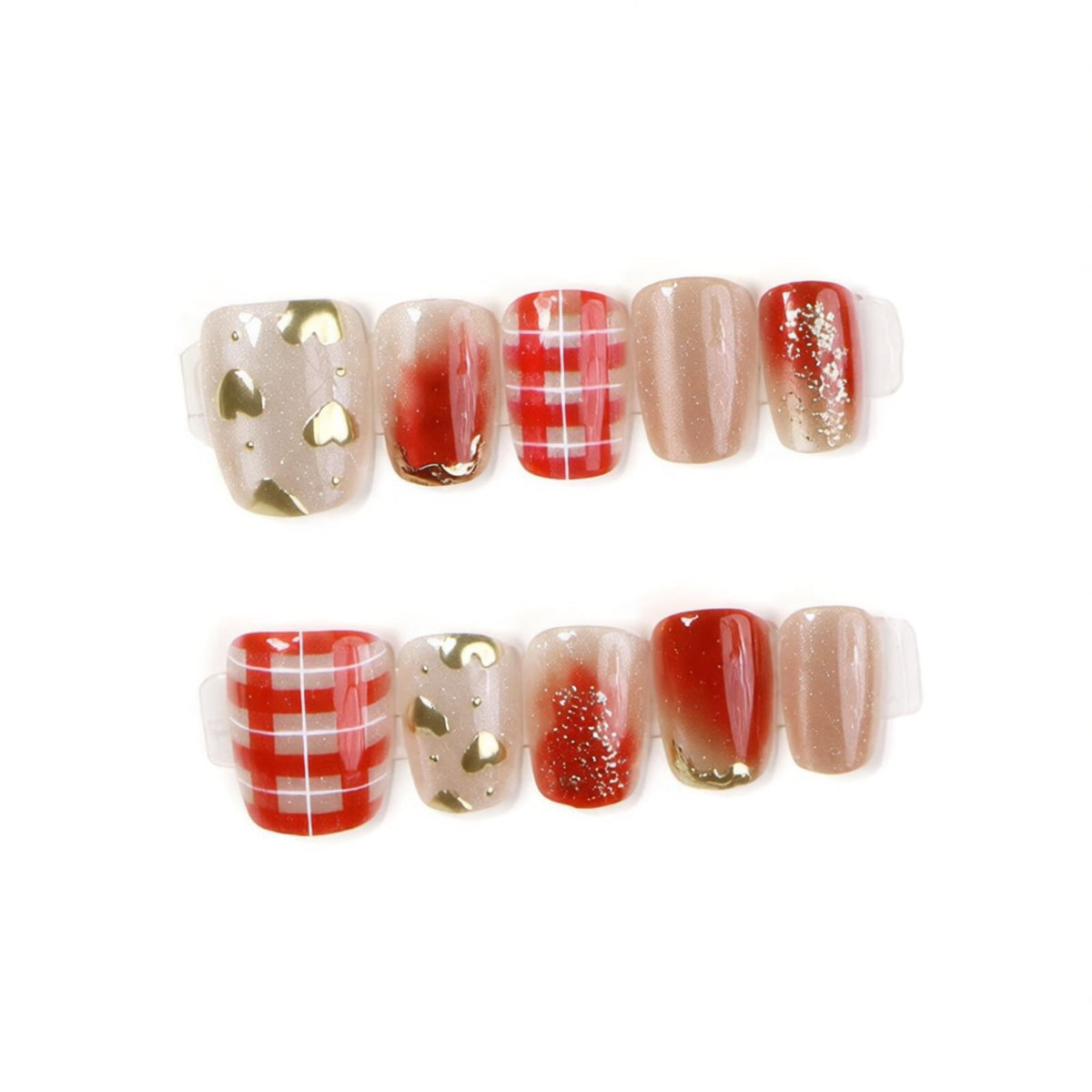 Set artistico per unghie a pressione a tema autunnale