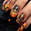 Nail art artistica ispirata ad Halloween