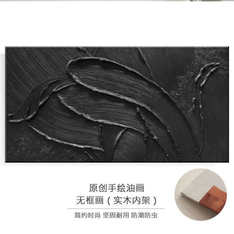Pittura a olio astratta strutturata