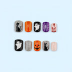 Set per nail art di Halloween con disegni inquietanti