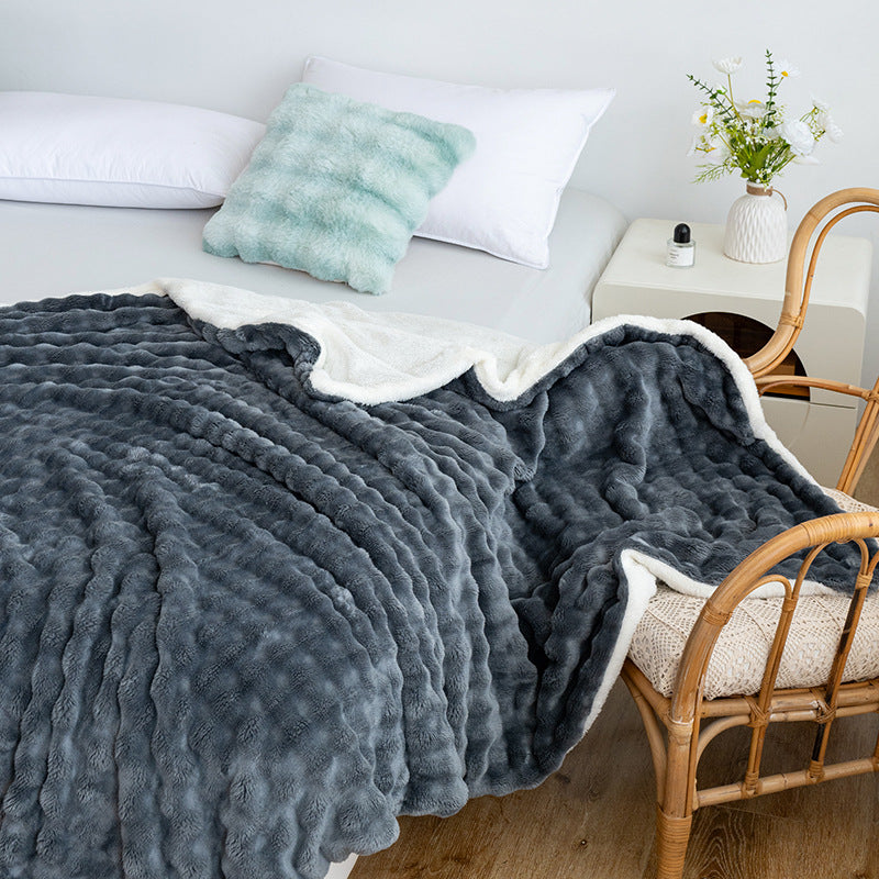 Accogliente coperta in pile