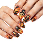 Nail art artistica ispirata ad Halloween