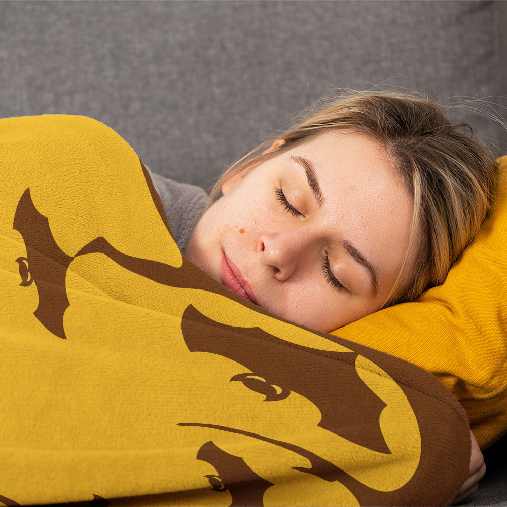 Coperta in pile a tema Halloween