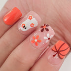 Set artistico per unghie a pressione con disegni a tema Halloween