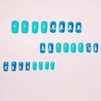 Nail art a tema Pinguino invernale
