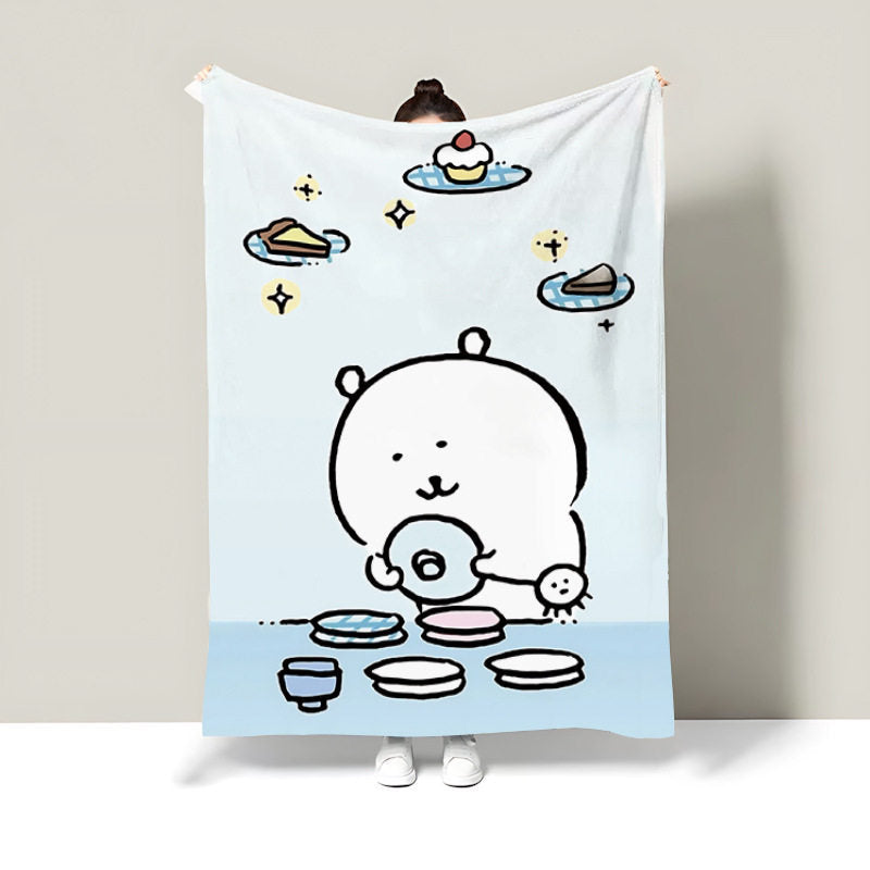 Coperta in pile a tema cartoni animati