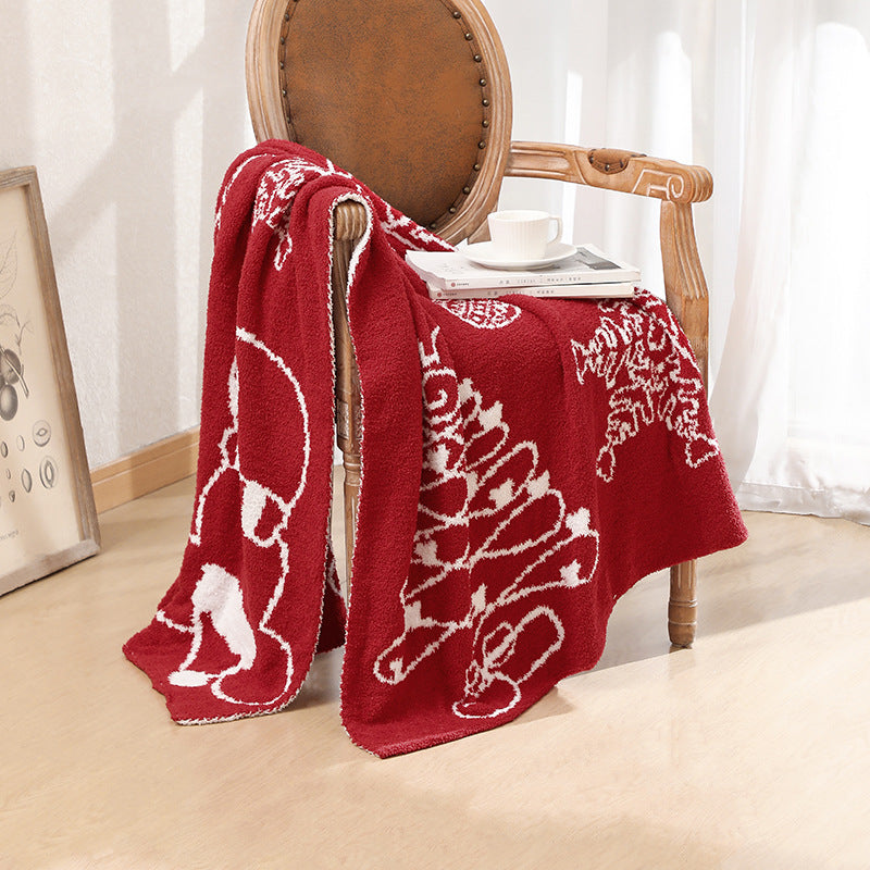 Accogliente coperta in pile