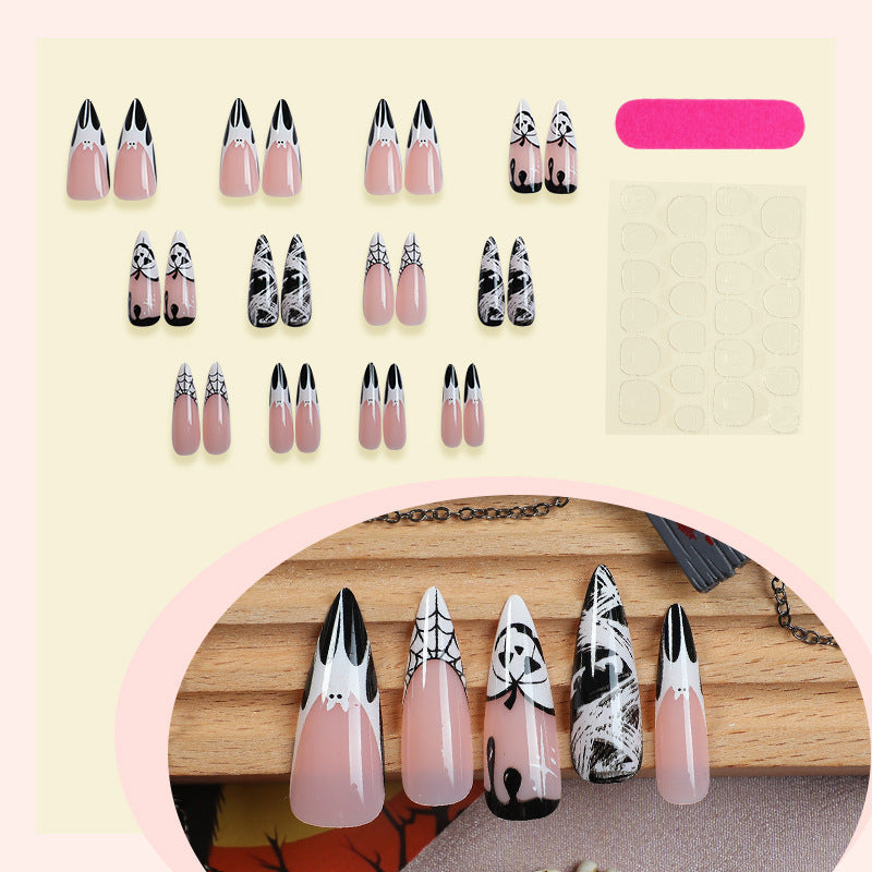 Set artistico per nail art a pressione a tema Halloween