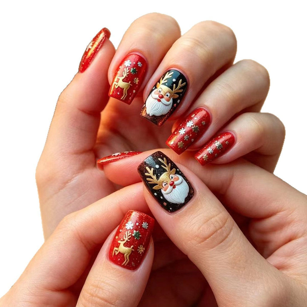 Set per nail art a tema natalizio