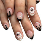 Set creativo per nail art con motivi di Halloween