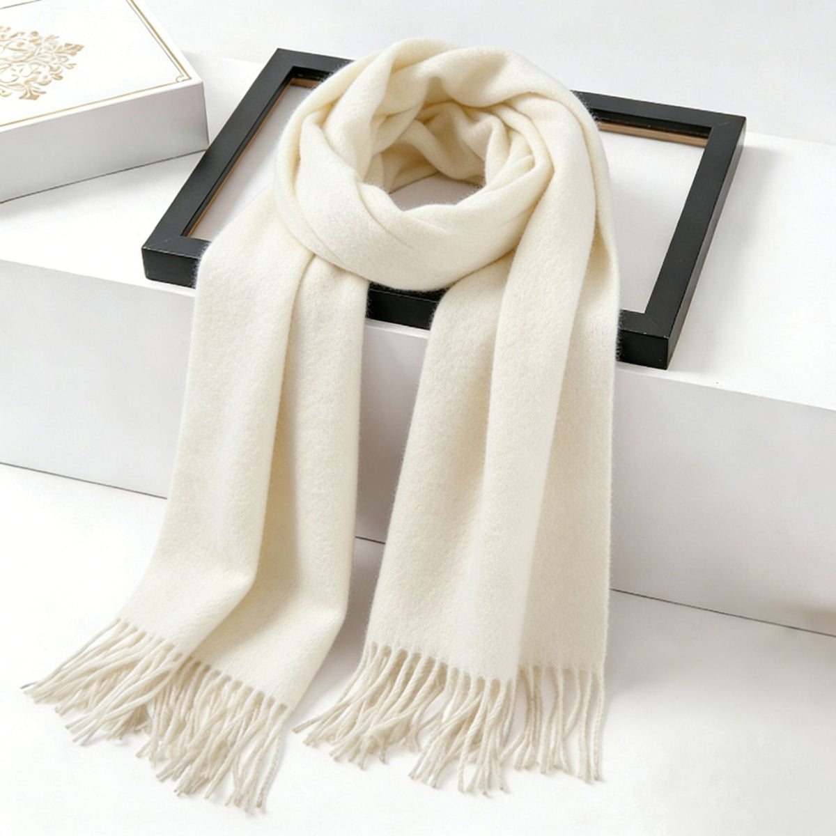 Sciarpa elegante da donna realizzata in morbido cashmere
