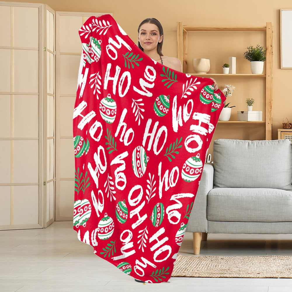 Accogliente coperta in pile a tema Halloween