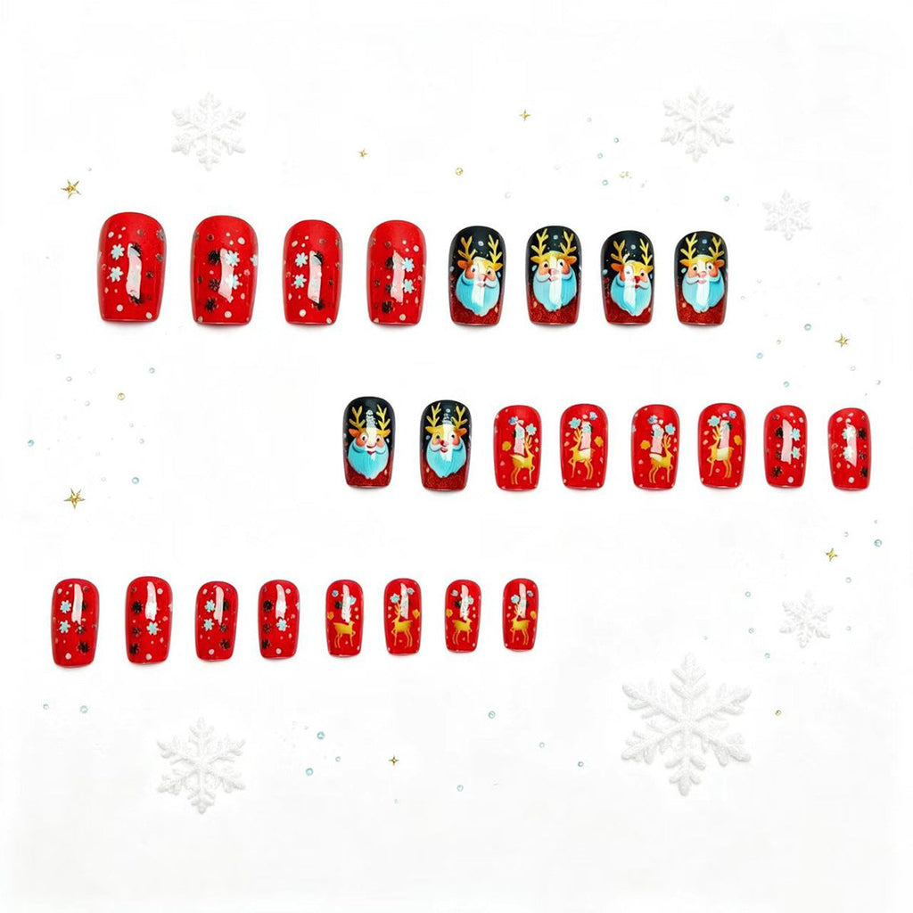 Set per nail art a tema natalizio