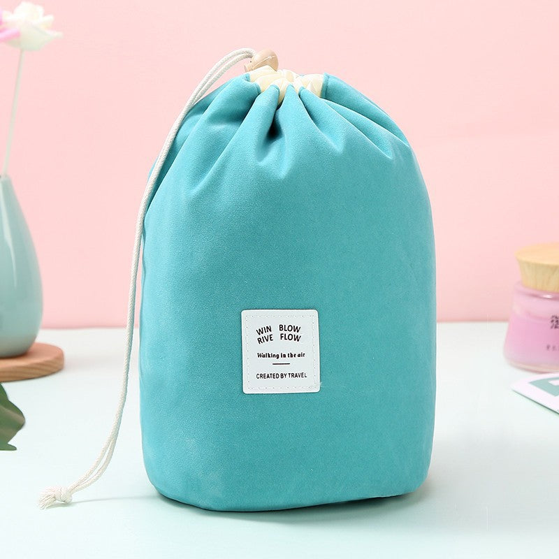 Borsa da viaggio resistente con coulisse in velluto