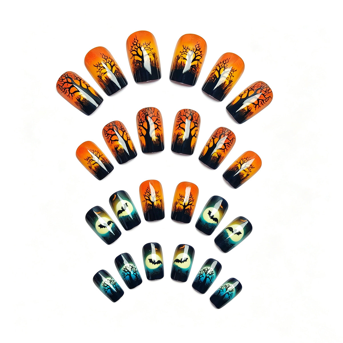 Nail art artistica a tema Halloween