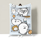 Coperta in pile a tema cartoni animati