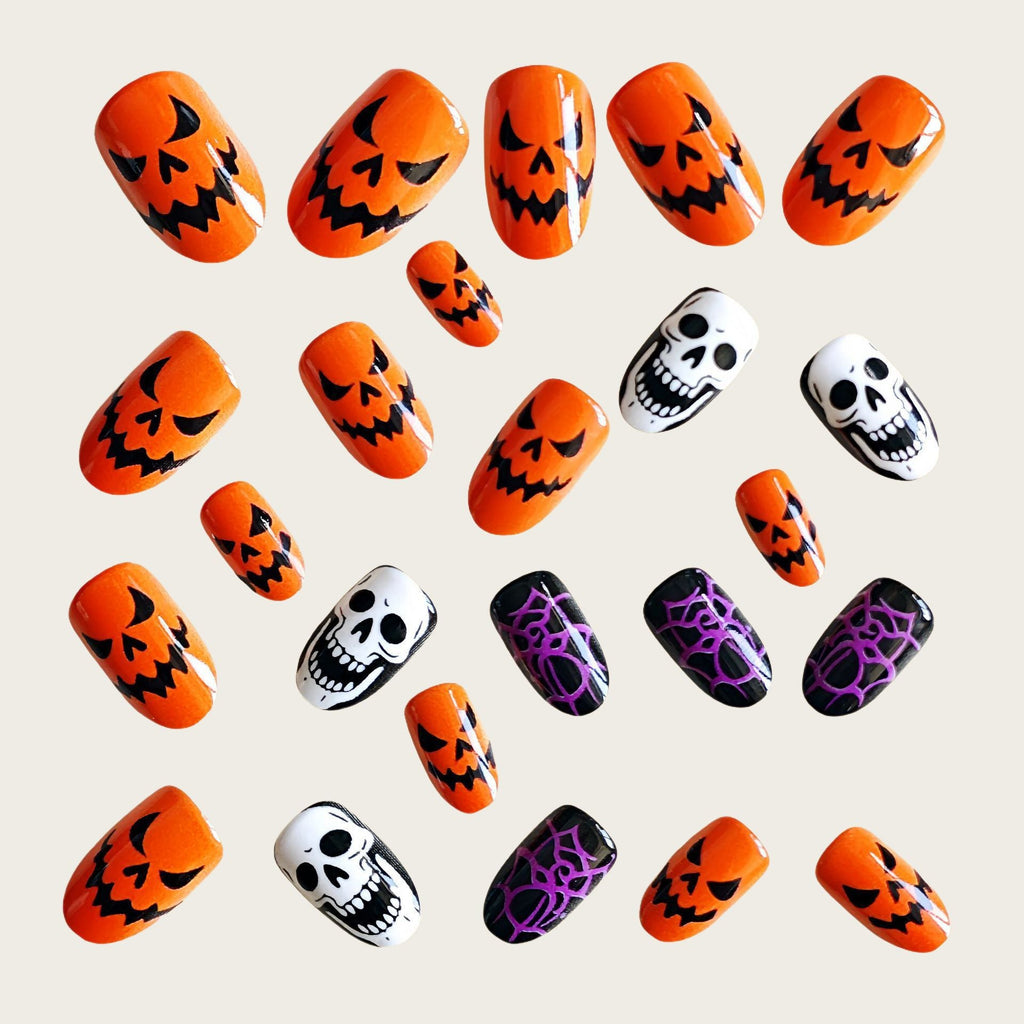 Set per unghie artificiali di Halloween