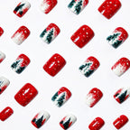 Nail art natalizia invernale