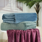Accogliente coperta in morbido pile