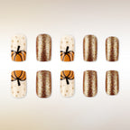 Nail art decorativa ispirata all'autunno