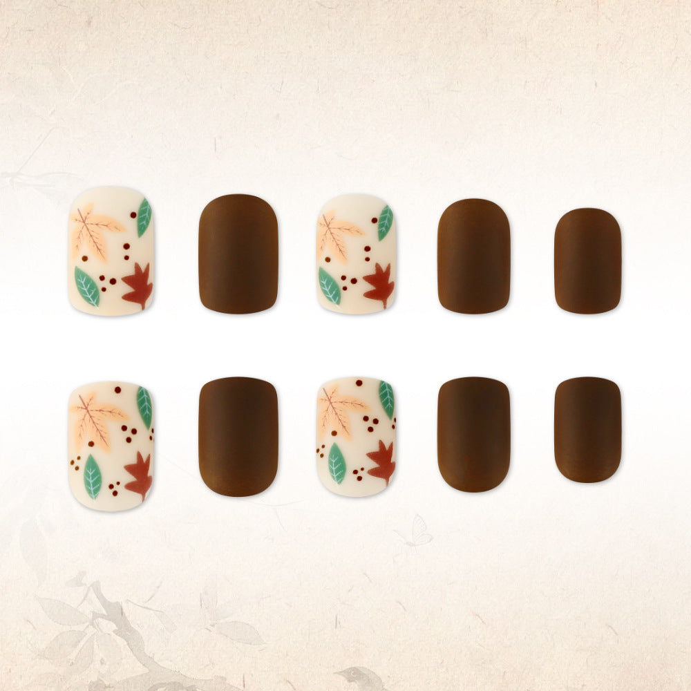 Nail art a tema autunnale