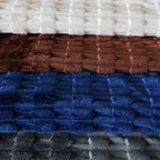 Coperta in pile strutturata accogliente da donna