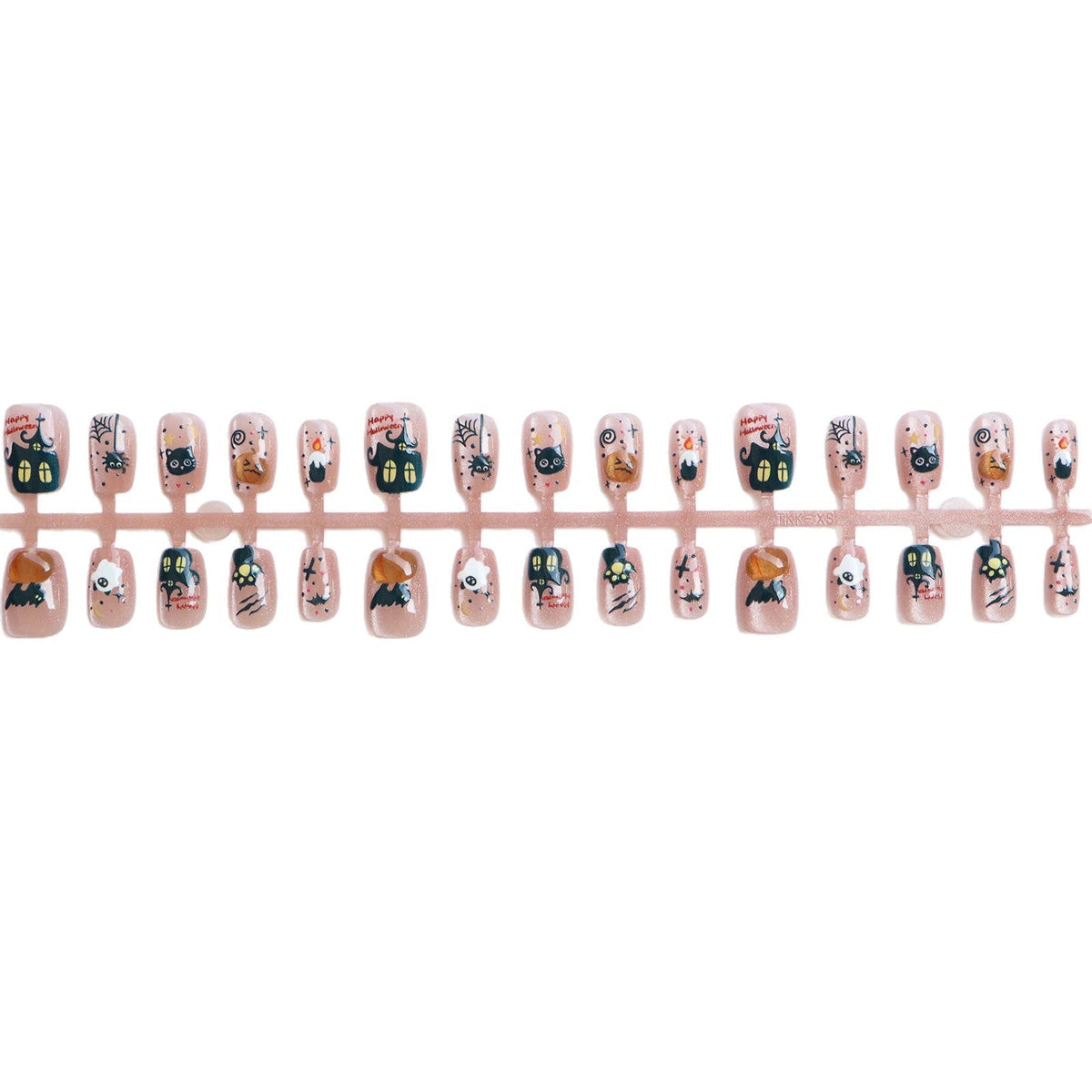 Set creativo per nail art a pressione a tema Halloween