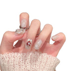 Set artistico per unghie a pressione a tema invernale