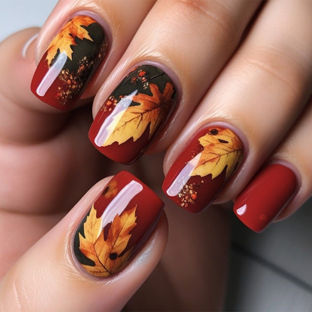 Nail art autunnale