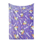 Coperta unisex in pile dinosauro