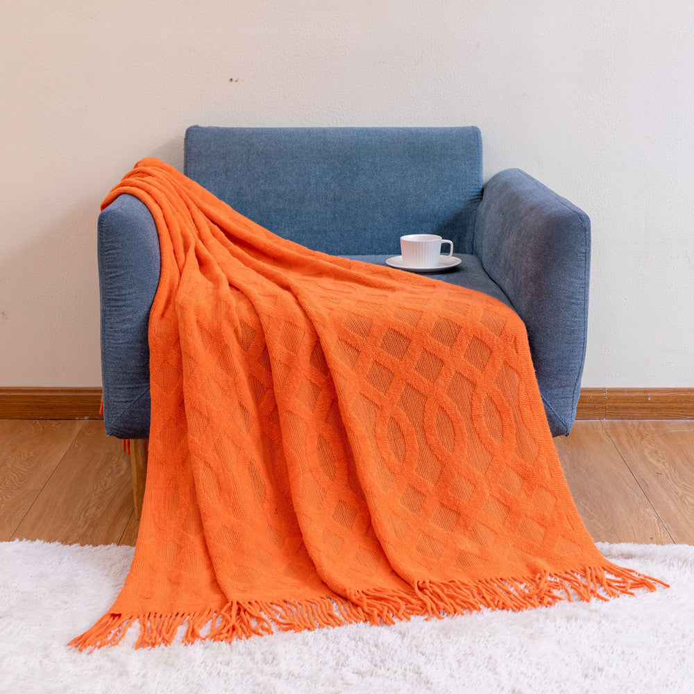 Coperta accogliente per decorazioni per la casa