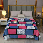 Coperta decorativa in pile