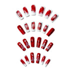 Festosa nail art natalizia scintillante
