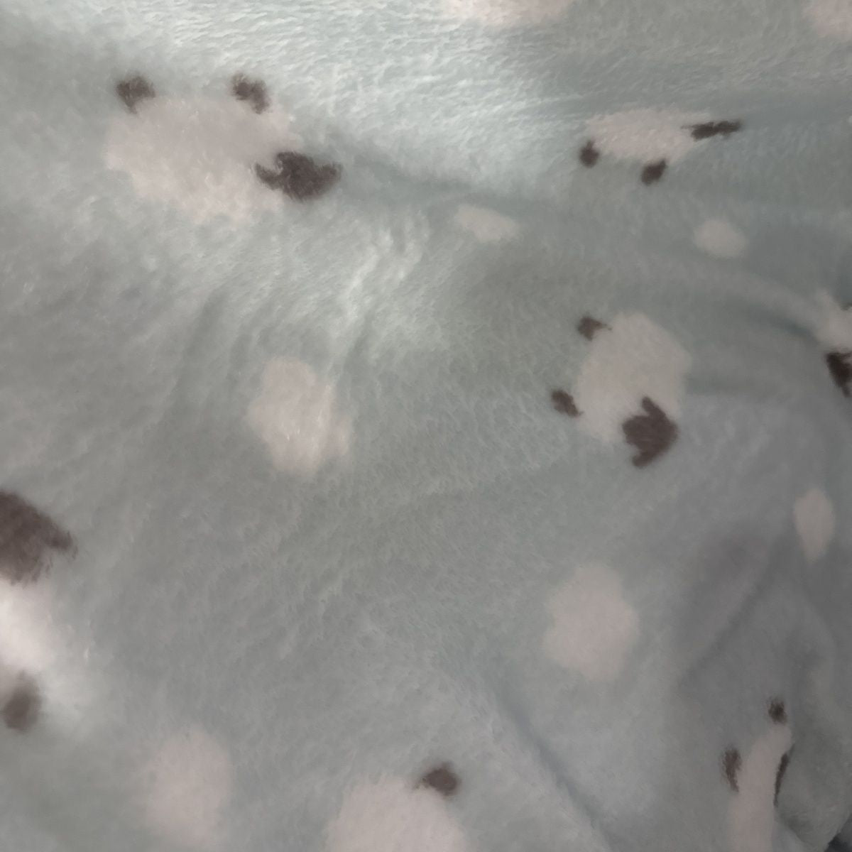 Morbida coperta in pile con stampa di pecore