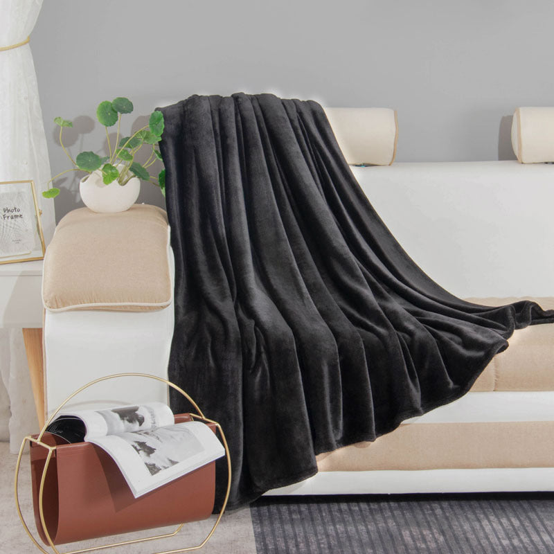 Lussuosa coperta in pile da donna dalla consistenza morbida