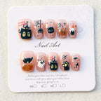 Set creativo per nail art a pressione a tema Halloween