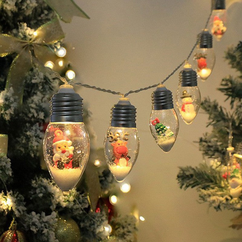 Luci della stringa di Natale