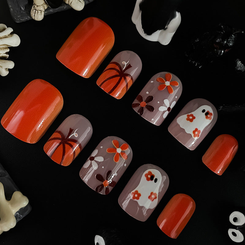 Set artistico per unghie a pressione con disegni a tema Halloween