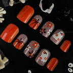 Set artistico per unghie a pressione con disegni a tema Halloween