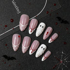 Set di unghie a pressione creativo a tema Halloween