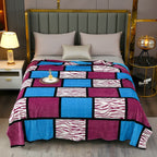 Coperta decorativa in pile