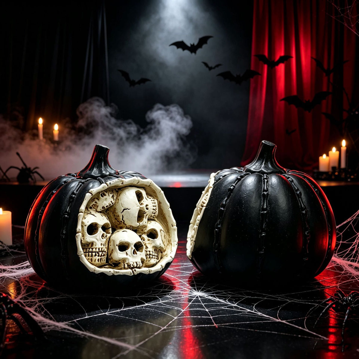 Figura decorativa creativa di Halloween a forma di zucca