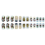 Nail art decorativa a tema invernale