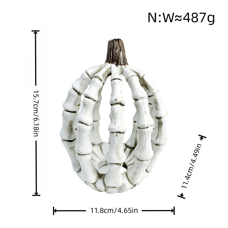 Figura decorativa creativa di Halloween a forma di zucca