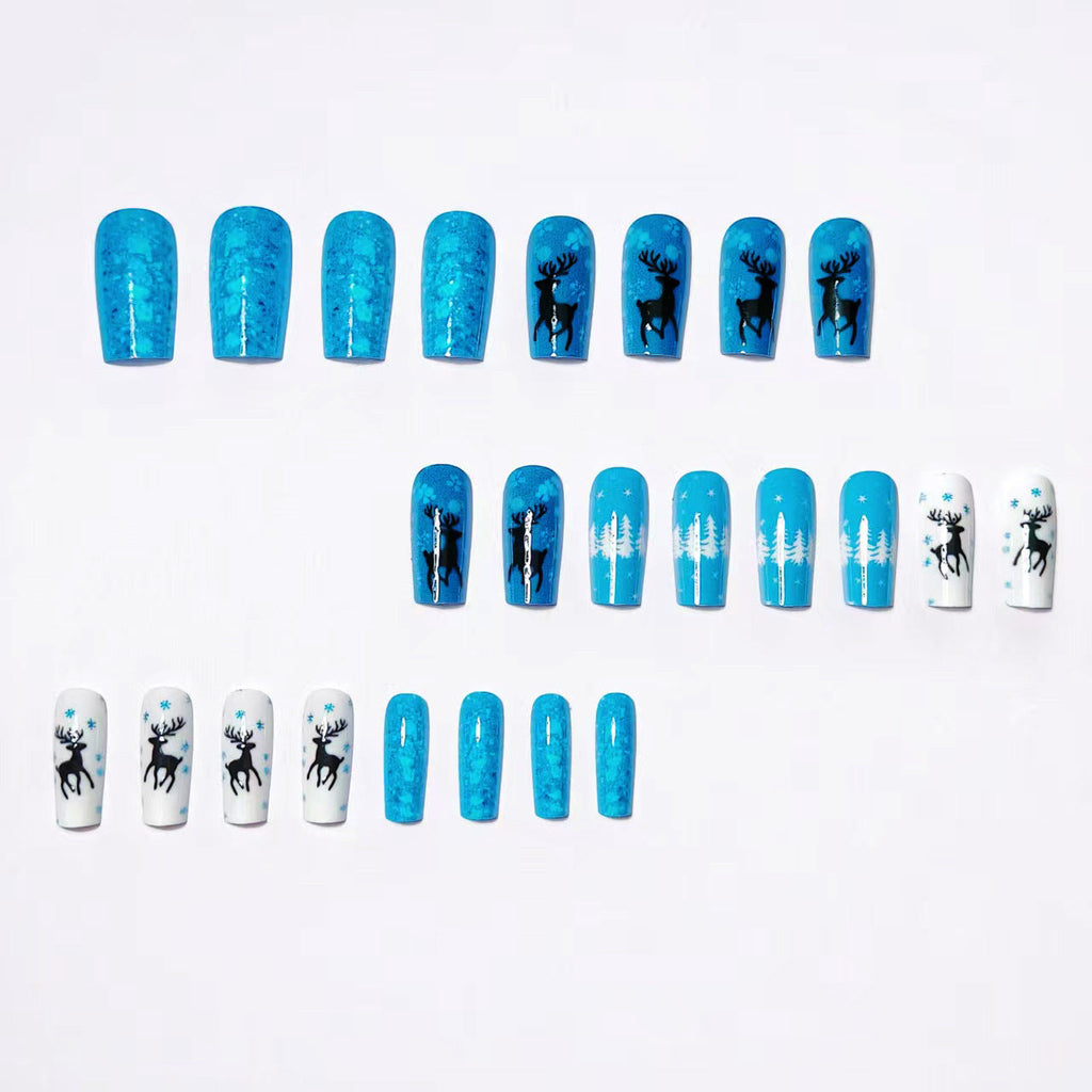 Nail art stagionale a tema invernale